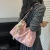 Bolso de axila para desplazamientos con gran capacidad, diseño de lunares, un solo compartimento, estilo coreano, nicho, uso diario de verano, nuevo modelo 2026