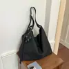 Bolsa de Palha Tecida Retro Melaleuca Feminina 2026 Nova Tendência Moda Coreana Bolsa Tote Grande Capacidade Bolsa de Ombro Único Saco
