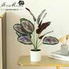 Flores Artificiais, Folhas de Plantas Artificiais, Bonsai Grande, Pequenos Enfeites Criativos para Interior, Plantas Verdes Artificiais, Plantas em Vasos, Amazon