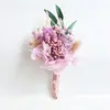 Mini Flor Seca Fresca Flor Imortal Corsage Noivo Noiva Festa de Casamento Vestido Corsage de Formatura Acessórios Decoração