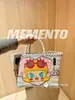 Señor. Bolsa Tejida Hecha a Mano Linda de Chen de Tailandia, Bolsa Grande de Capacidad para Mujer, Adecuada para el Trabajo Diario y Uso Casual, Bolso de Mano, Regalo, Esencial para Vacaciones