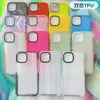 Funda de Teléfono Móvil TPU Bicolor Color Fluorescente Samsung S26 Transfronteriza Adecuada para S25Ultra Tres en Uno Anticaída Raya de Color Funda Suave