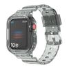 Correa para Apple Watch 8 iwatch 765413 TPU Transparente Glaciar Correa Apple Todo en Uno Nueva
