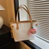 Moda para Viajeros Simple Elegante Bolso para el Trabajo Bolso de Mano para Mujer 2023 Primavera Verano Bolso Tote Grande de Hombro
