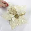 Decoraciones navideñas de Amazon Flores navideñas Adornos para árbol de Navidad Colgantes Flores Flores navideñas al por mayor