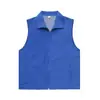 Chaleco de Voluntario Chaleco de Equipo de Construcción de Equipo de Caridad de Bienestar Público de Voluntarios Malla de Doble Capa Publicitaria Ropa de Trabajo con Logo Imprimible para Supermercado