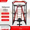 Torre Push Chest Comercial Multifuncional Rack de Treinamento Torre Ajustável Push Chest Agachamento Smith Integrado
