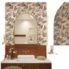 Pegatinas de Impresión Retro Renovación de Muebles Impermeables y a Prueba de Humedad Gabinete Viejo Armario Puerta Corredera Mesita de Noche Renovación Pared