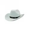 Fiesta de Carnaval Pentagrama Exterior Sombrero de Caballero Mascarada Chica Cinturón Dick Remache Multicolor Sombrero de Vaquero