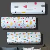 Funda antipolvo para aire acondicionado, de pared, totalmente cerrada, a prueba de polvo y humedad, ecológica, portátil y lavable