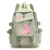 Mochila Anime Desenho Animado Bocchi the Rock, Pedra Solitária, para Meninas, Alunos do Ensino Fundamental e Médio, Bolsa de Ombro Duplo de Grande Capacidade