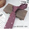 Nueva Corbata Jacquard Hecha a Mano para Hombre, Corbata Casual y de Moda de 7 cm de Seda Poliéster, Estilo Británico Fabricante Boda Stock Disponible