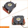 Radiador para servidor de CPU serie Ice Hurricane AM4 base de cobre VC 4 heat pipes aletas refrigeración por aire disipación de calor gran volumen de aire