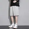 Shorts de Praia Masculino de Verão, Roupa Externa de Seda de Gelo, Secagem Rápida, Solto, Versátil, Respirável, Shorts Casuais