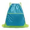 Logo impreso, nuevo producto transfronterizo, mochila con cordón de tela Oxford, 600D impermeable, gran capacidad, mochila de viaje