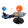Instrumento de tres bolas modelo científico de enseñanza para estudiantes modelo diario y de eclipse lunar total versión en inglés versión Alvin instrumento de movimiento de cuerpo celeste