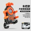 Suporte de Celular para Veículo Elétrico, Capacete Pequeno Antivibração e Antichoque, Protetor Solar, Suporte Fixo para Navegação de Bicicleta
