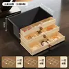 Caja de Almacenamiento de Cosméticos de Lujo Ligero, a Prueba de Polvo con Tapa, Organizador de Productos para el Cuidado de la Piel de Gran Capacidad, Organizador de Escritorio