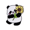 Broche Emblema Desenho Animado Série Panda