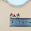 Cinta a Cuadros de 2.8cm Accesorio de Moño Juguete DIY Figura Adorno Accesorio Ropa Calcetines Decoración Pajarita Flor de Zapato