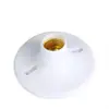 Portalamparas Redondo E27 Anticaída Portalamparas Plano Grande 12cm