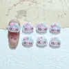 Novo Estilo Desenho Animado Gato Kt Acessórios para Nail Art Fofo e Adorável Hello Kitty Resina DIY Decorações para Unhas e Brincos