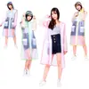 Impermeable para scooters eléctricos, ampliado y engrosado, para uno o dos pasajeros, unisex, estilo largo, protección de cuerpo completo contra lluvia intensa, poncho de lluvia especializado