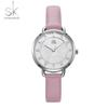 Novo relógio feminino SHENGKE pulseira estilo simples quartzo mostrador de escala personalidade K9001