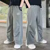 Nueva colección primavera y otoño 2026: pantalones de corte recto y holgado para niños, pantalones casuales de pierna ancha, pantalones deportivos versátiles para niños