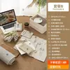 Accesorios para fotos estilo ins decoración de mesa plana de celebridad de internet adornos atmósfera para fotografía de alimentos alfombra plog libro vintage