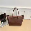 Bolsa Tote Casual Fashion de Alta Qualidade Feminina 2026 Novo Estilo Versão Coreana Bolsa de Mão Simples Bolsa de Ombro Único Retro para o Trabalho