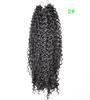 Peluca Europea y Americana nueva ONDA DE AGUA trenza de cabello rizado largo