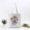 Bolsa Tote de Lona Harry Potter Brinde Publicitário Moda Popular na Internet Proteção Ambiental Amazon Novo Item Bolsa de Lona