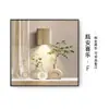 Pintura decorativa para sala de estar An'an fresca, pintura colgante para pasillo moderno, bodegón nórdico, planta verde, mural para restaurante