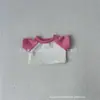 Roupas para Boneca Labubu Mangas Raglan Color Block T17Cm Labubu 13cm Cão de Palma Shirley Boneca de Pelúcia