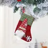 Calcetines Navideños Pequeños Nuevos Bolsas de Regalo Decoraciones Navideñas Bolsas de Dulces para Niños Adornos Navideños de Anciano sin Rostro