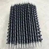 Barra de perforación espiral de alta eficiencia para perforación con agua con descarga suave de escombros, sin atascos, resistente al desgaste, a prueba de óxido, Barra de perforación espiral helicoidal para minería