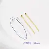 Frete Grátis Contas de Posicionamento Acessórios para Joias DIY Clipe de Metal Prateado Fivela Fixa Plana Pulseira Artesanal Colar Espaçador de Acabamento