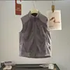 Chaleco deportivo para pareja de estilo montañés para exteriores, absorbente de humedad y transpirable, con forro de forro polar cálido, con cuello alto. 13671