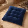 Cojín Grueso para Silla Futón, Cojín Sencillo para Asiento de Oficina, Cojín de Felpa de Doble Cara para Silla de Comedor, Cojín Antideslizante para Estudiantes de Aula, Cojín para Asiento de Glúteos