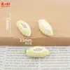 Nuevo Modelo de Serie de Verduras Semi-Tridimensional, Accesorios de Resina de Pegamento de Crema DIY Hechos a Mano, Adornos para el Cabello, Colgantes Decorativos