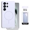 Para Samsung S25Capa de celular magnética ultra líquida S24Ultra Frosted S23Capa protetora ultra resistente a quedas