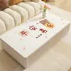 Toalha de Mesa Estilo Ins Minimalista, Impermeável, à Prova de Óleo, Lavável, Tapete de Mesa de PVC, Tapete para Mesa de Centro Resistente ao Calor, Tapete de Mesa de Jantar de Luxo Leve
