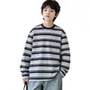 Ropa para niños, camiseta de manga larga de otoño para niños, nuevo estilo otoño/invierno 2026, para niños mayores, capa interior para otoño, camiseta interior para niños
