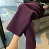 Calça Jeans Feminina de Algodão Tencel Wide Leg, Novo Estilo Primavera, Petite Caimento Solto, Calça Reta Emagrecedora