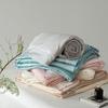 Lujo Ligero Tencel Jacquard Lenzing Colcha Fresca de Verano Juego de Cuatro Piezas Fresco de Verano Sedoso Lavable del Hogar Colcha Delgada para Aire Acondicionado