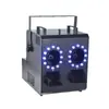 Espectáculo de Luces LED de Doble Rueda Máquina de Burbujas de Humo de Cuatro Agujeros Accesorios de Escenario para Bodas Efectos Especiales Burbujas de Humo Gran Escala Actuación Profesional