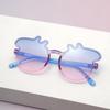 2026 Gafas de Sol Estilo Peppa Pig Nuevas de una Sola Pieza Sin Marco Parasol Transfronterizas Lindas Gafas de Sol de Cerdo