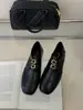 Zapatos Oxford Tallados para Mujer 2026 Primavera Nuevo Estilo Negro Doble Hebilla Punta Redonda Planos Estilo Británico Zapatos de Cuero Otro