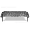 Zb068 Tecido de Parede de Pedra Fundo de Parede Toalha de Mesa Pedra 130*220cm Festa Toalha de Mesa Descartável Pe Toalha de Mesa de Festa